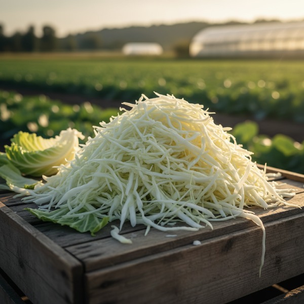 Fejeskáposzta szeletelt