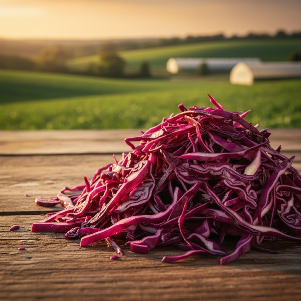 Vöröskáposzta szeletelt