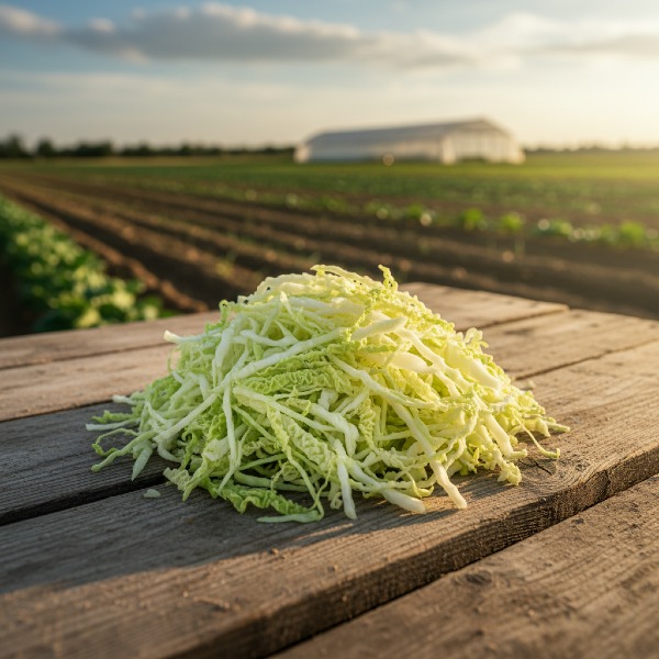 Kelkáposzta szeletelt