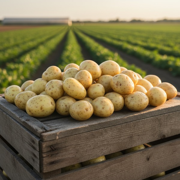 Új parázs burgonya