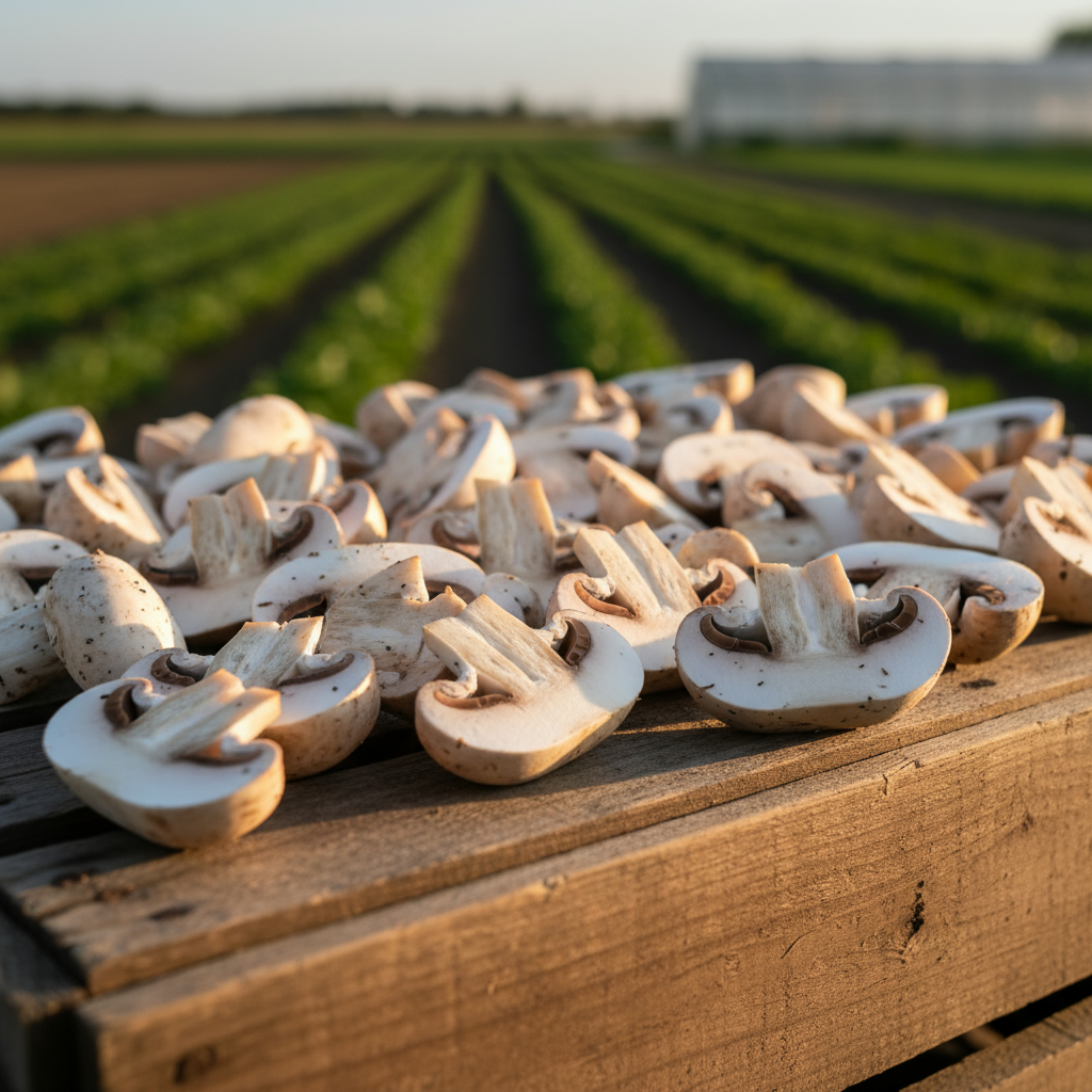 Csiperke 'szeletelt'